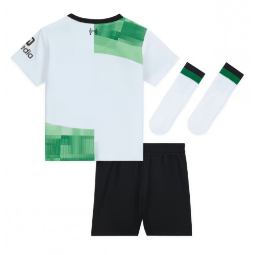 Maillot de foot Liverpool Extérieur enfant 2023-24 Manches Courte (+ pantalon court)